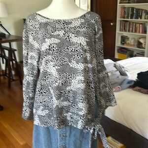 Michael Kors Animal Print Tunic